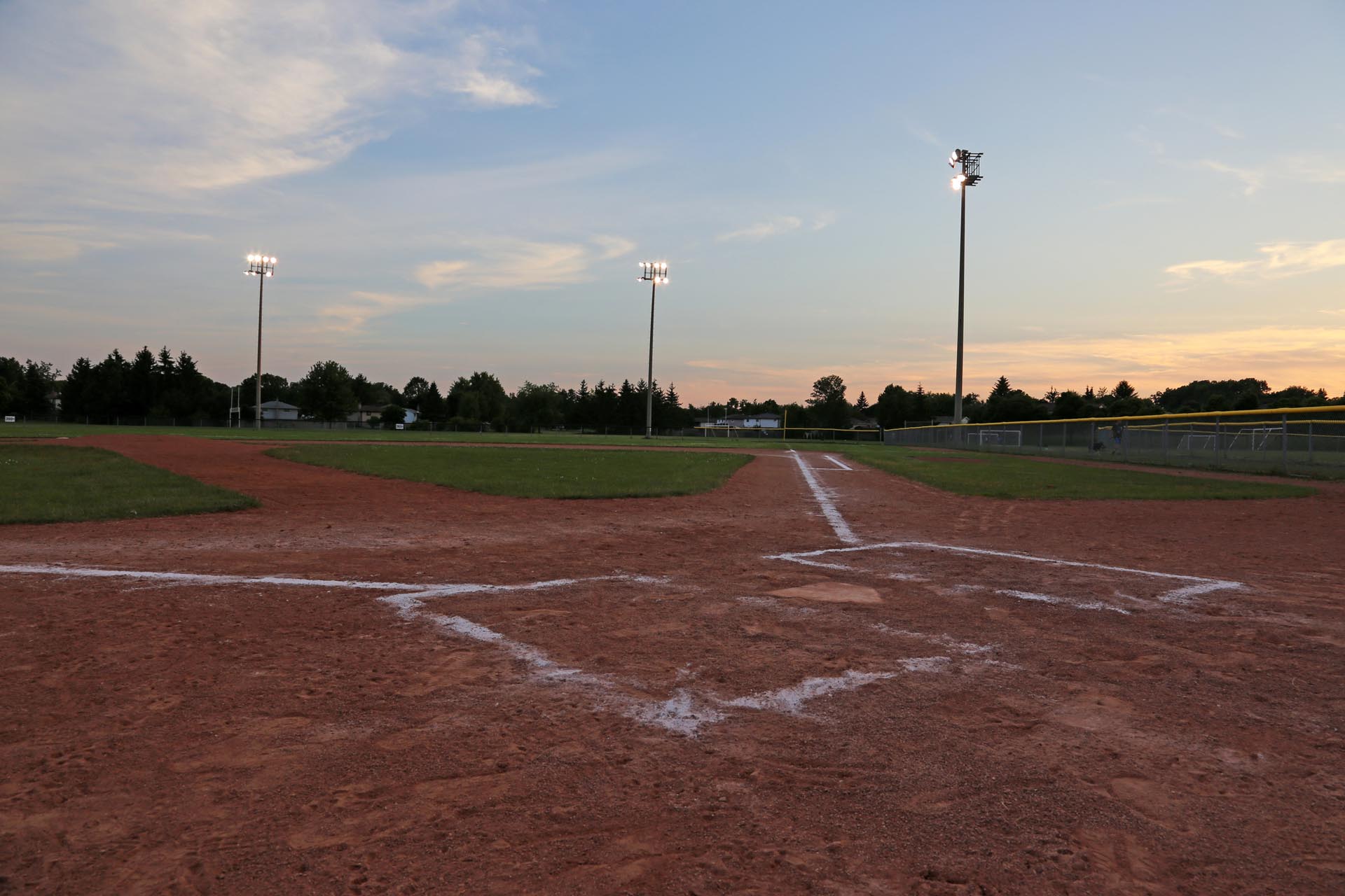 baseball field