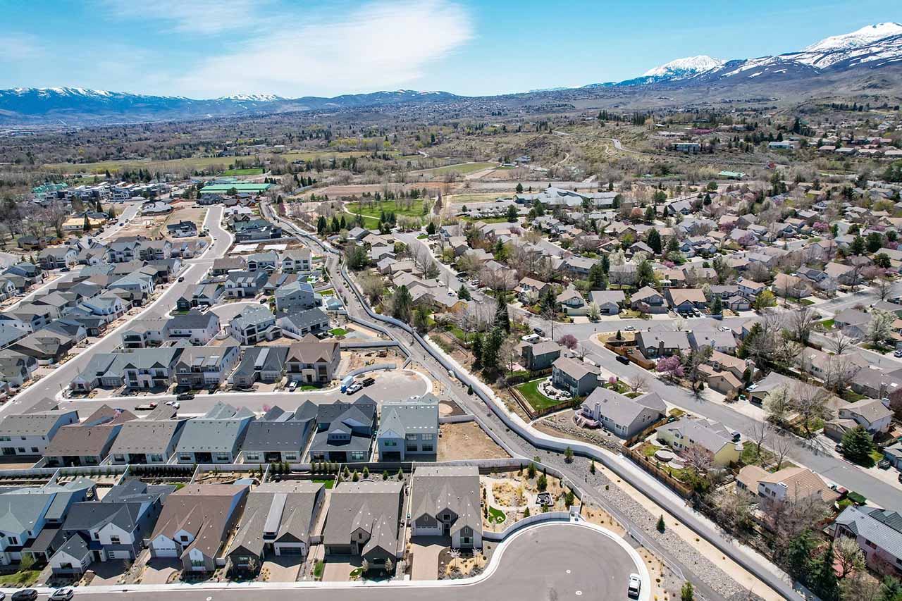 northern nevada aerial home community