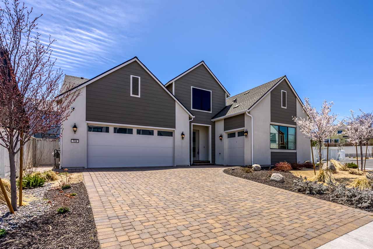 residential home exterior way